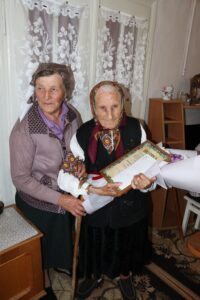 100-літній ювілей жительки Солотвинської громади Джогери Парасковії