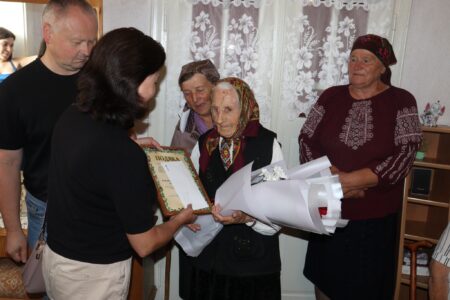 100-літній ювілей жительки Солотвинської громади Джогери Парасковії