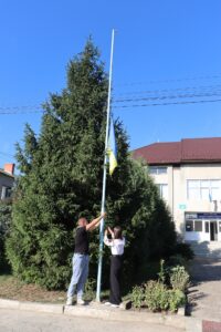 У Солотвинській громаді відзначили День прапора