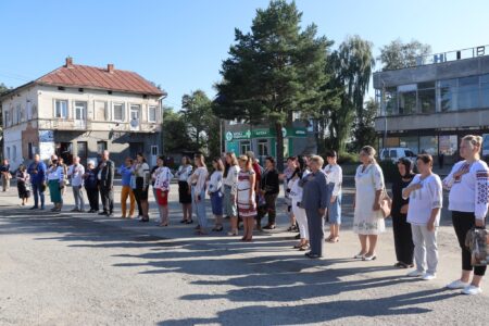 У Солотвинській громаді відзначили День прапора
