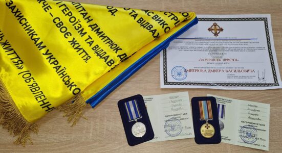 Капітан Дмитро Дмитрюк із села Бабче нагороджений високими нагородами: медаль &laquo;ЗА МУЖНІСТЬ І ВІДВАГУ&raquo;, медаль &laquo;ЗА ОБОРОНУ ГУЛЯЙПОЛЯ&raquo; (посмертно).
