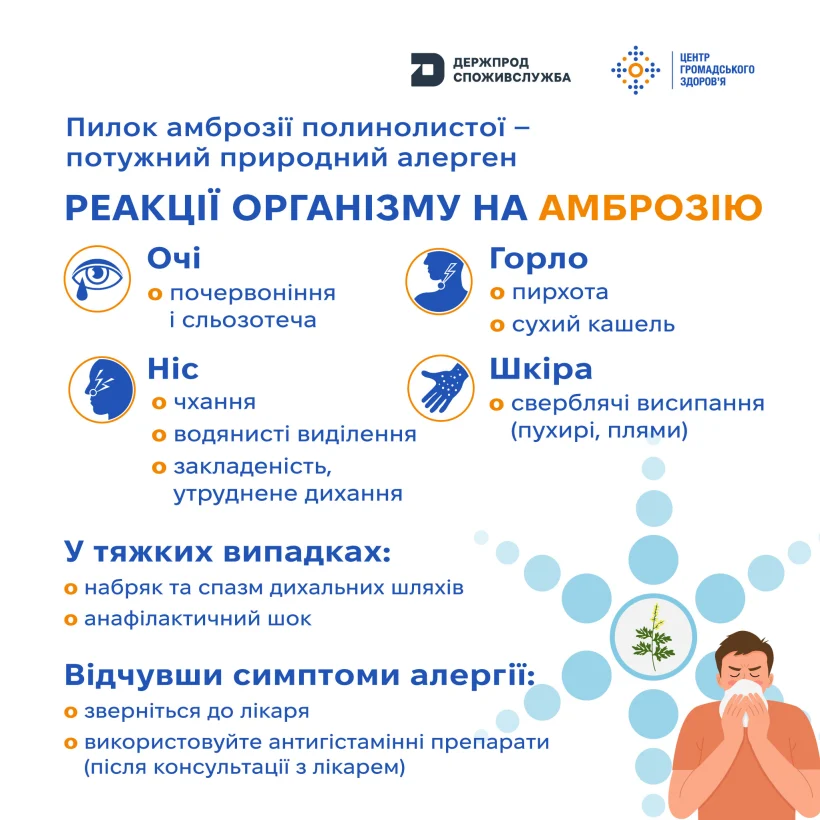 Карантинний бур’ян амброзія полинолиста