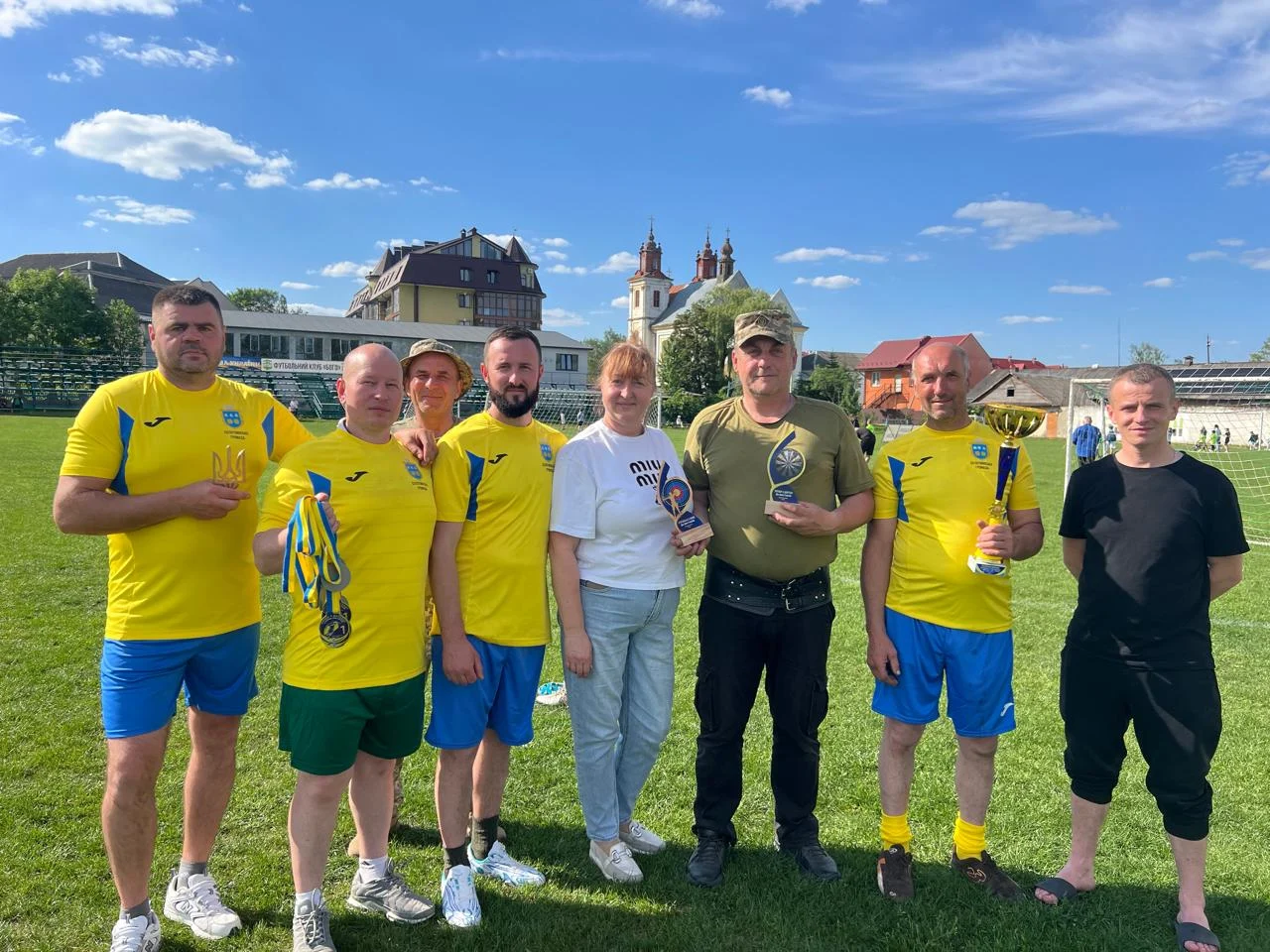 Команда ветеранів Солотвинської громади &mdash; ГО &laquo;Краснопільське братство&raquo; здобула перше місце у змаганнях