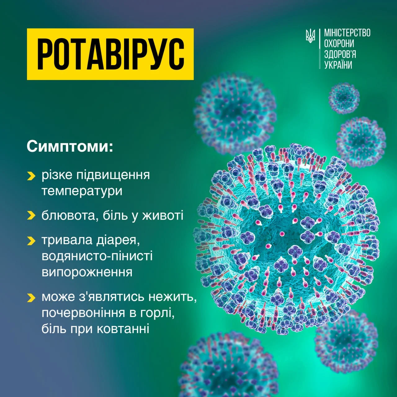 Ротавірусна інфекція — одна з форм гострої кишкової інфекції